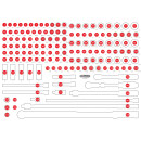 Leere Schaumstoffeinlage zu 821.0149 - KS Tools 821.0149-97