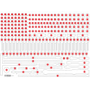 Leere Schaumstoffeinlage zu 821.0221 - KS Tools 821.0221-97
