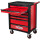 RACINGline SCHWARZ/ROT Werkstattwagen mit 7 Schubladen und 215 Premium-Werkzeugen - KS Tools 826.7215
