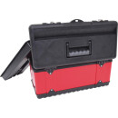 Kunststoff-Stahlblech-Werkzeugkiste, 470x238x203mm - KS Tools 850.0350