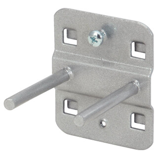 Doppelter Werkzeughalter mit geradem Dorn Ø 6mm, 35mm - KS Tools 860.0820
