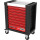 PERFORMANCEplus P10 SCHWARZ/ROT Werkstattwagen mit 8 Schubladen - KS Tools 873.0008