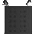 PERFORMANCEplus P15 SCHWARZ/ROT Werkstattwagen mit 8 Schubladen - KS Tools 873.1008