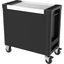 PERFORMANCEplus P25 SCHWARZ/ROT Werkstattwagen mit 8 Schubladen - KS Tools 873.3008