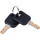 PERFORMANCEplus P25 SCHWARZ/ROT Werkstattwagen mit 8 Schubladen - KS Tools 873.3008