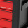 PERFORMANCEplus P40 SCHWARZ/ROT Werkstattwagen mit 4 Schubladen - KS Tools 873.6008