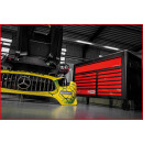 PERFORMANCEplus P45 SCHWARZ/ROT Werkstattwagen mit 14 Schubladen - KS Tools 873.7014