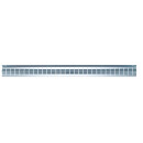 Aufnahme für Teilsystem, geschlitzt, 565x50x1,5 mm -...