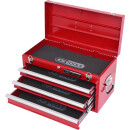 Werkzeugtruhe mit 3 Schubladen-rot, L508xH255xB303mm  -...