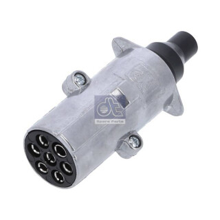Stecker Aluminium passend für DAF, DEMAG, DOLL, FAUN, IVECO, KOEGEL, KRAMER, KRONE, LIEBHERR, MERCEDES, REISCH, SCANIA, SCHMITZ, SISU, SPIERINGS, TEREX