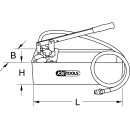 Druck-Prüfpumpe, 12 Liter - KS Tools 902.1004