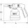 Universal-Kartuschenlötgerät, Metall - KS Tools 903.5904