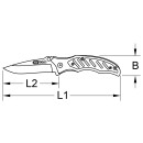 Klappmesser mit Arretierung, 25 mm - KS Tools 907.2105
