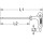 EDELSTAHL Vierkantgriff, 1/4" - KS Tools 910.2451