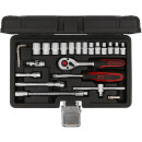 1/4" Steckschlüssel-Satz, 25-tlg - KS Tools...
