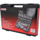 1/4"+1/2" Steckschlüssel-Satz, 108-tlg - KS Tools 911.0708