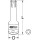 1/2" Kraft-Bit-Stecknuss für RIBE-Schrauben, M6 - KS Tools 911.0936
