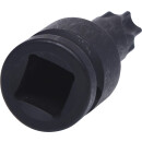 1/2" Kraft-Bit-Stecknuss Torx, kurz, T60 - KS Tools...