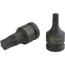 1/2" Kraft-Bit-Stecknuss Torx, kurz, T80 - KS Tools...