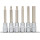 1/2" Bit-Stecknuss-Satz Innensechskant, lang, 6-tlg - KS Tools 911.1336