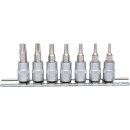 1/4" Bit-Stecknuss-Satz Torx, 7-tlg, T10-T40 - KS...