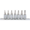 1/4" Bit-Stecknuss-Satz, 7-tlg, TB10-TB40 mit...