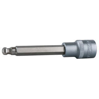 1/2" Bit-Stecknuss Innensechskant mit Kugelkopf, lang, 9mm - KS Tools 911.1659