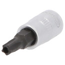 1/4" Bit-Stecknuss TorxPlus mit Stirnlochbohrung,...