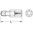 1/4" Bit Torx, 25mm, Kugelkopf, T10, 5er Pack - KS...