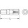 1/4" Bit Innensechskant, Bohrung, 25mm, 3/16" - KS Tools 911.3584