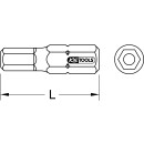 1/4" Bit Innensechskant,Bohrung,25mm,3/8",5er...