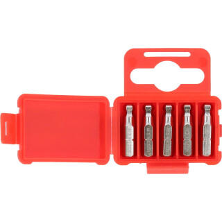 1/4" Bit Innensechskant, 25mm, Kugelkopf, 5mm, 5er Pack - KS Tools 911.3707