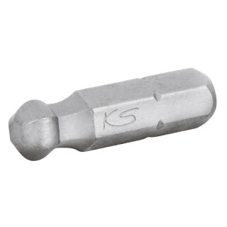 1/4" Bit Innensechskant, 25mm, Kugelkopf, 6mm - KS Tools 911.3708