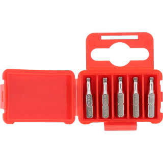 1/4" Bit Innensechskant, 25mm, Kugelkopf, 5/32", 5er Pack - KS Tools 911.3719