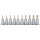 3/8" Bit-Stecknuss-Satz Torx, 10-tlg, T10-T55 - KS Tools 911.3935