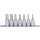 3/8" Bit-Stecknuss-Satz Innensechskant, 7-tlg - KS Tools 911.3945