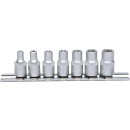 1/4" Torx-E-Stecknuss-Satz, 7-tlg, E4-E11 - KS Tools...