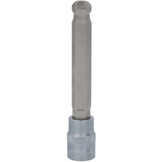 3/8" Bit-Stecknuss Innensechskant mit Kugelkopf, lang, 11mm - KS Tools 911.5391