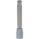 3/8" Bit-Stecknuss Innensechskant mit Kugelkopf,...