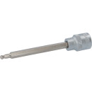3/8" Bit-Stecknuss Innensechskant mit Kugelkopf, lang, 4mm - KS Tools 911.5394