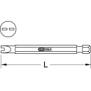 1/4" Bit Spanner, 75mm, 4mm - KS Tools 911.7523