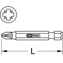 1/4" Bit PZ, 75mm, PZ1 - KS Tools 911.7527