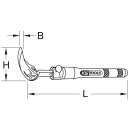 Teleskop Gelenk-Rollkopf-Hebeleisen, 865-1350mm - KS Tools 911.8188