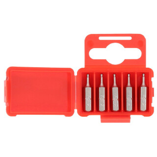 1/4" Bit Innensechskant, 25mm, Kugelkopf, 2mm, 5er Pack - KS Tools 911.8396