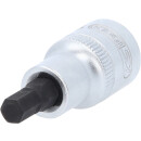 1/2" Bit-Stecknuss Innensechskant, kurz, 7 mm - KS...