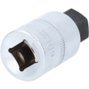 1/2" Bit-Stecknuss Innensechskant, kurz, 19 mm - KS...