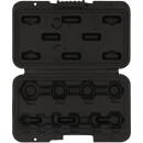 Spiral-Profil-Steckmuttern-Satz, 10-tlg, M8-M19 - KS Tools 913.3880