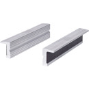 Alu-Schraubstock-Schonbacken,Struktur,140mm - KS Tools 914.0082