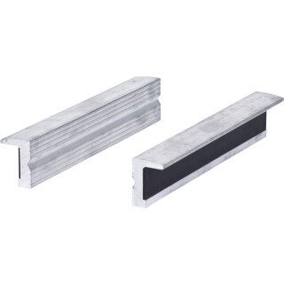 Alu-Schraubstock-Schonbacken,Struktur,160mm - KS Tools 914.0083