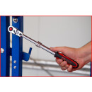 1/2" SlimPOWER Teleskop-Gelenk-Umschaltknarre, 72 Zahn - KS Tools 914.1220
